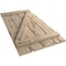 Ekena Millwork Rustic Four Board Spaced Board-n-Batten Pecky Cypress Faux Wood Shutters w/Z-Board, 23 1/2"W x 34"H SHUBSZ23X34PCPR - alternate 10